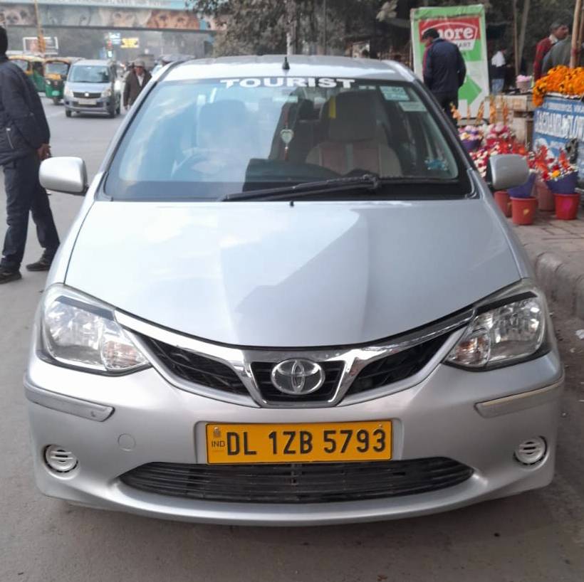 Car Rental Delhi - Toyota Etios